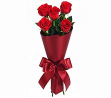 Букет 5 Красных роз Эдлесс Лав в Петра Дубрава