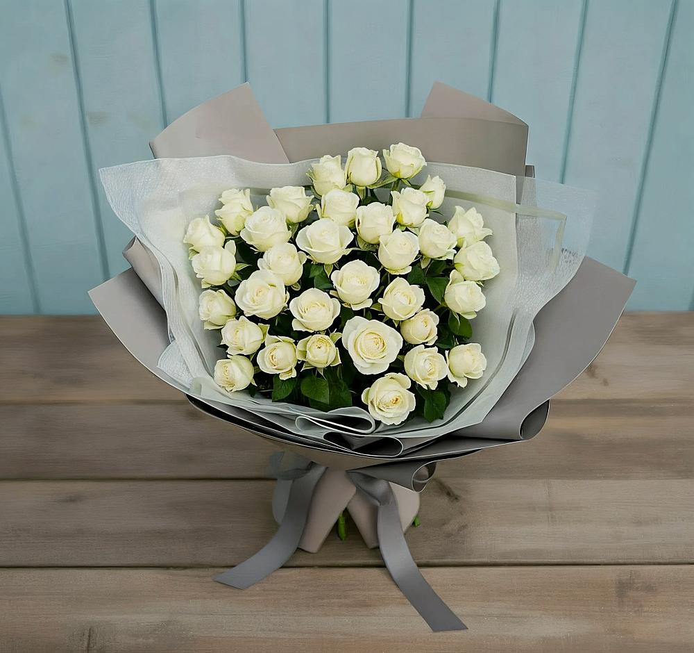 Букет Белоснежная нежность в Петра Дубрава
