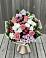 Букет цветов из: Альстромерии, Гвоздики, Розы и Хризантемы в Петра Дубрава
