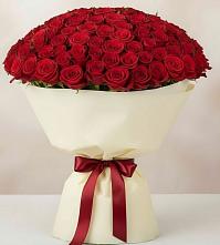 Букет 101 Красная роза Милано в Петра Дубрава