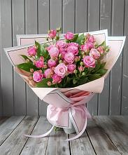 Букет Розовый кустик в Петра Дубрава