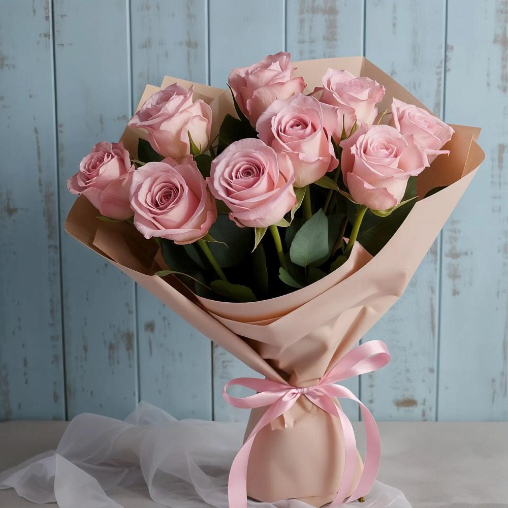 Букет цветов из: Розы в Петра Дубрава