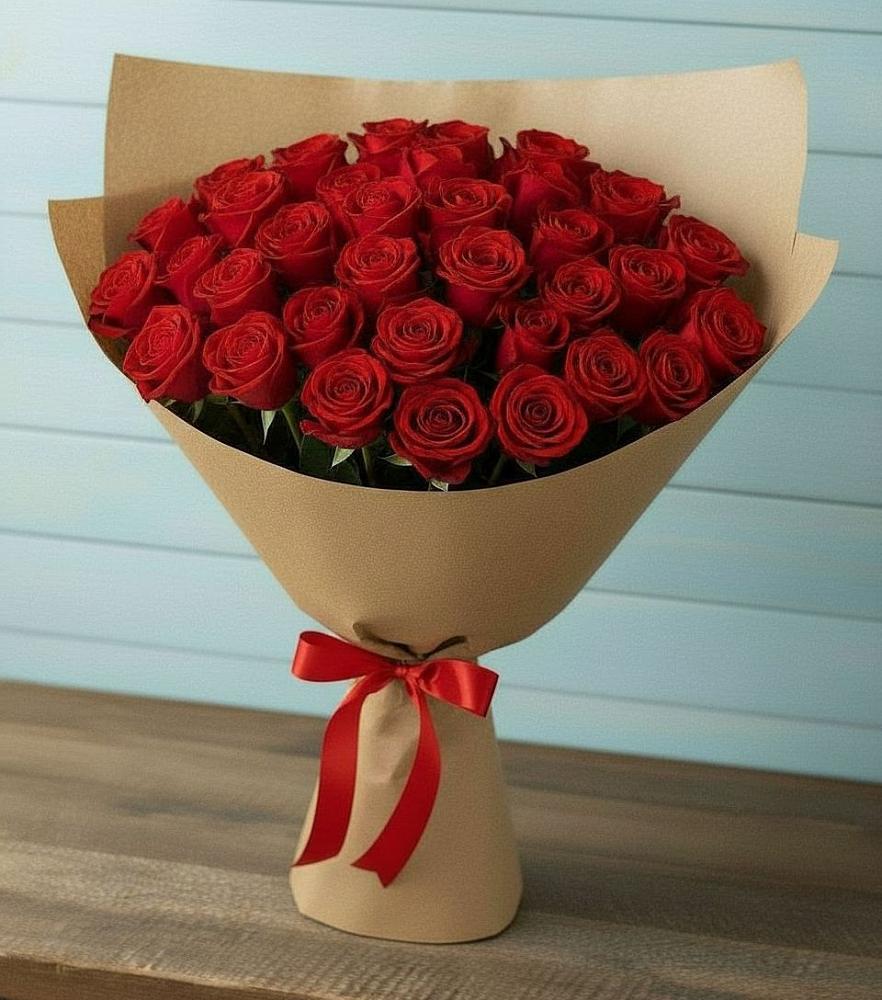 Букет Красные розы Милано в Петра Дубрава