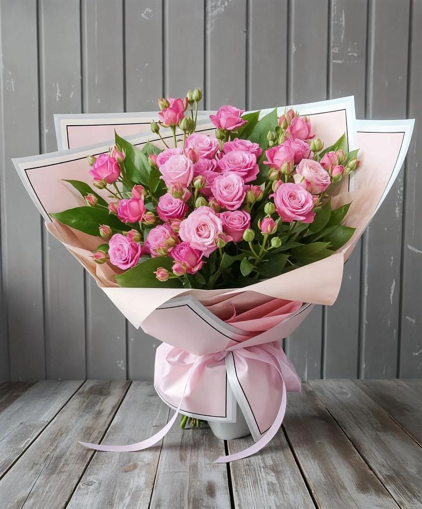 Букет Розовый кустик в Петра Дубрава
