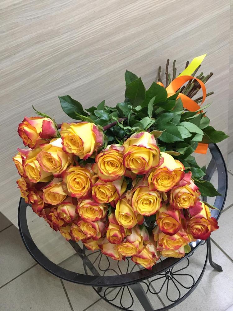 Букет Желтые розы в Петра Дубрава