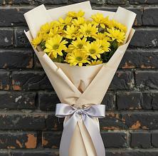 Букет цветов из:  Хризантемы в Петра Дубрава