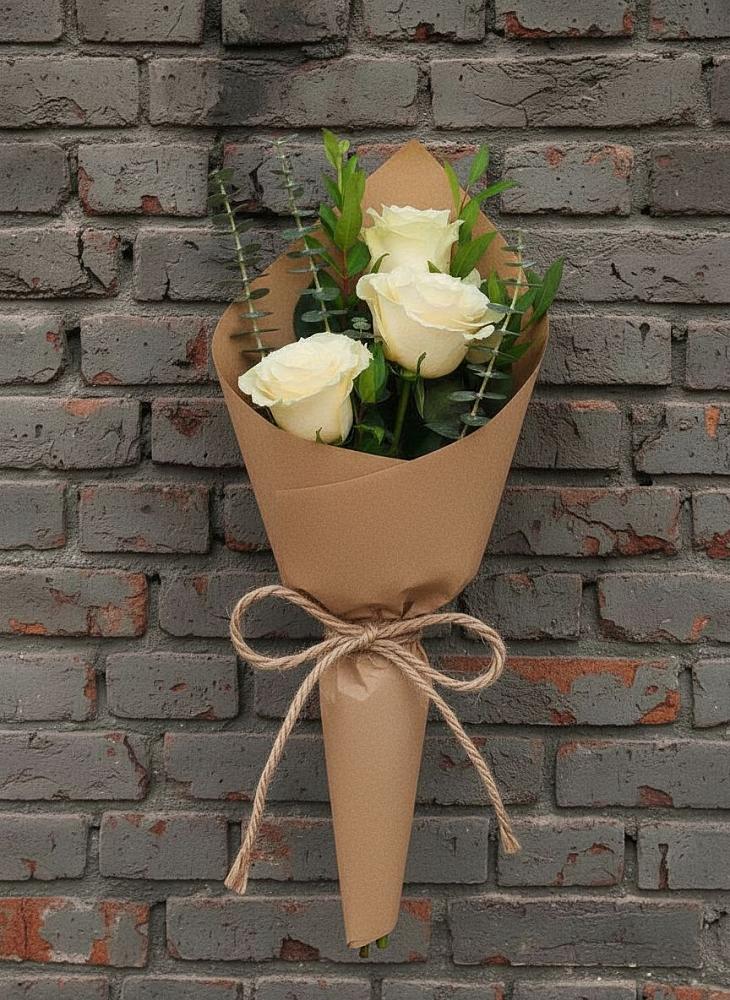 Букет цветов из: Розы в Петра Дубрава