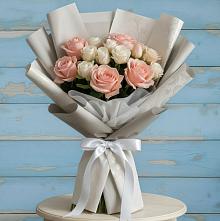 Букет цветов из:  Розы #REPLACE_PRED# Петра Дубрава