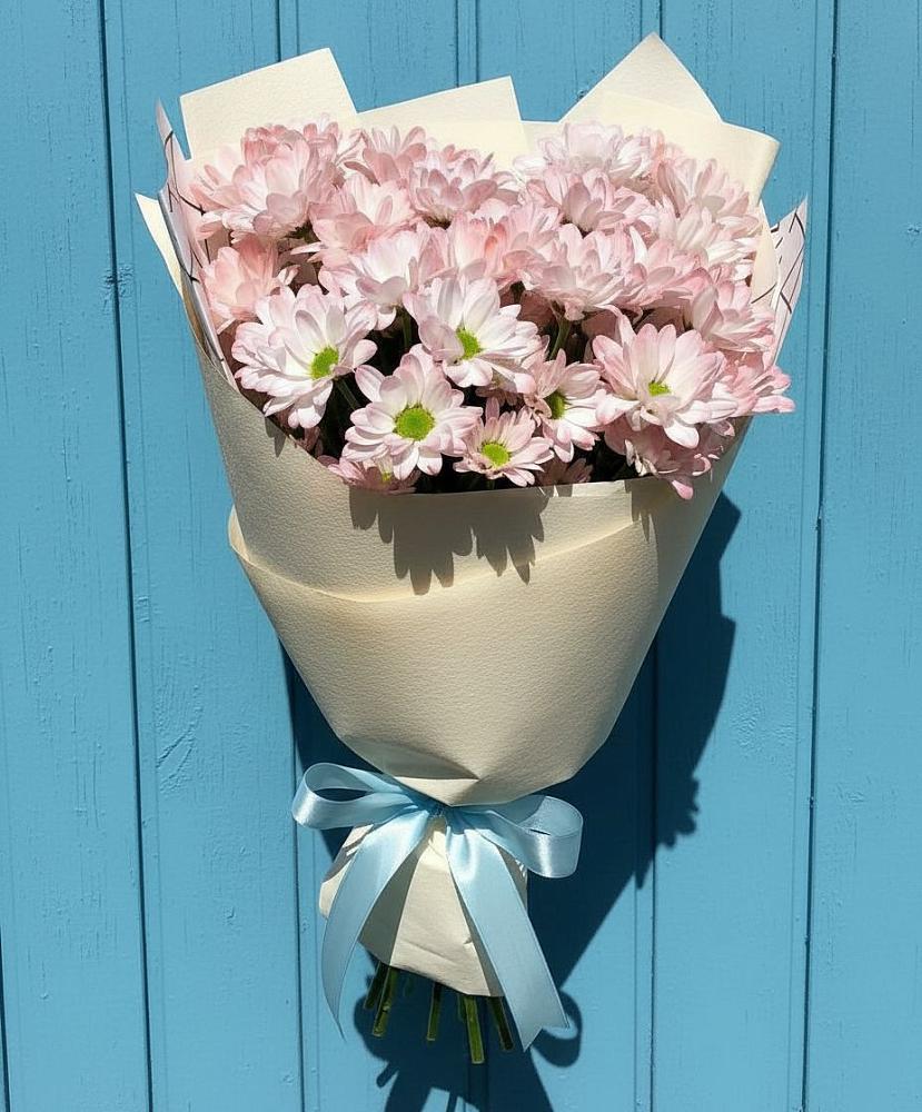 Букет цветов из: Хризантемы в Петра Дубрава