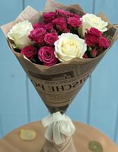 Букет цветов из:  Розы в Петра Дубрава