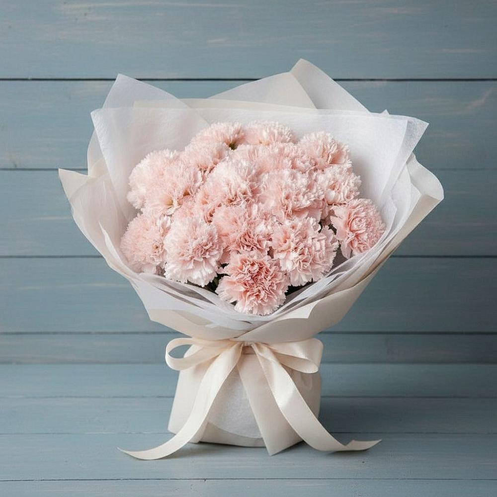 Букет цветов из: Гвоздики в Петра Дубрава