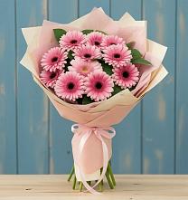 Букет цветов из:  Герберы в Петра Дубрава